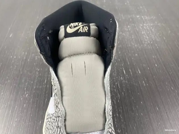 Reps TBK White Air Cement High Jordan 1 OG DZ5485-052 0529